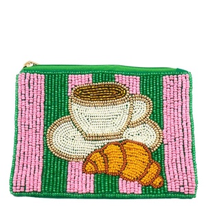 Monedero de mano con diseño moderno, bordado con cuentas, hecho a mano, con color personalizado para niña - Product Image 6