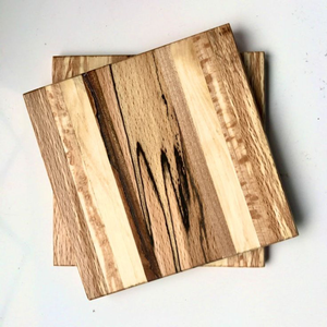 Square Wooden Eco-Friendly Contemporary Coasters with Durable Finish - Product Image 6