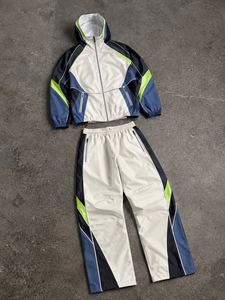 Custom <b>Mens</b> Summer Nylon Tracksuit Zip Windbreaker <b>Jacket</b> and Trouser Set for Sports <b>Men's</b> <b>Track</b> Wind Breaker Tracksuits 2026 - Product Image 6