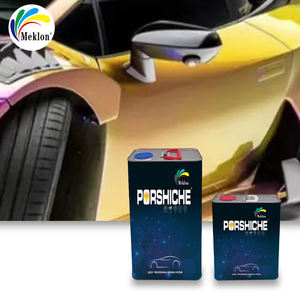 1K Kit di rivestimento automatico bianco Basecoats vernice trasparente acrilica con rivestimento superiore a base di solvente per Auto vernice <span class=keywords><strong>Refinish</strong></span> per Auto - Product Image 5