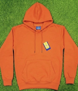 Sweat-shirt à capuche épais pour homme en tissu polyester-coton, personnalisable, uni, confortable et chaud – Vente en gros - Product Image 3
