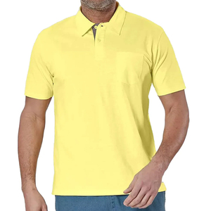 Camisetas polo de algodón para hombre, manga corta, tela transpirable, para ropa promocional corporativa, cadena de suministro. - Product Image 3