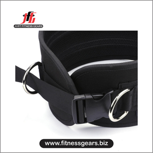 JUST FITNESS GEARS Custom Workout Gym Fitness Power Weight Lifting Cowhide Heavy Duty Dip Weighted Pull <b>Belt</b> <b>Chain</b> Breathable - Product Image 5