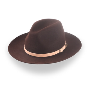 Chapeau de cowboy western en cuir pleine fleur à large bord, style Outback, durable, pour les voyages en plein air, unisexe, toutes saisons, USA Europe - Product Image 4