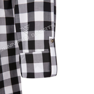Costume d'Oktoberfest pour adultes, tenue traditionnelle bavaroise pour le festival de la bière allemande, chemise à carreaux noir et blanc 100% coton, costume de fête - Product Image 4