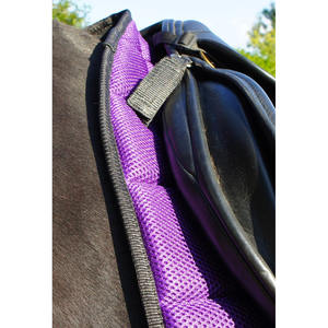 Almohadillas de Silla de Montar de Alta Calidad con Flujo de Aire, Almohadilla de Lujo para Salto, Color Morado - Product Image 6