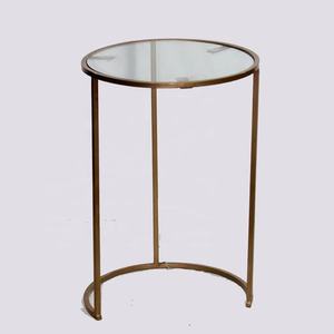 โต๊ะกลางทรงกลมสีเงินโบราณ ทนทาน คุณภาพดี เหมาะสำหรับตกแต่งบ้านและโรงแรม ราคาประหยัด - Product Image 6