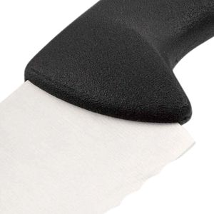 Cuchillos de Cocina Negros con Mango Antideslizante, Hoja Plateada con Punta y Protector de Dedos Curvo para Cortar Alimentos Diariamente y Preparar Comidas - Product Image 6
