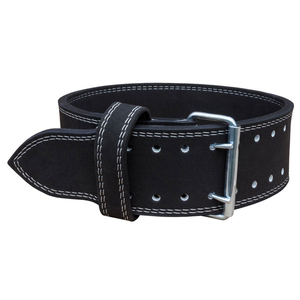 Ceinture de musculation en cuir PU Geo Brothers Company, confortable, réglable, respirante, avec boucle à double ardillon – Durable - Product Image 2