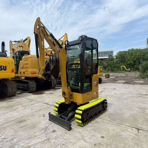 Compact CAT <b>Mini</b> Excavators 302 CR Designed for Small <b>Scale</b> Construction Landscaping and Utility Work with Easy Operation - Product Image 4