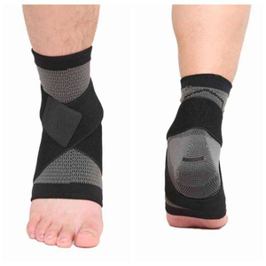 Professional Grade Neoprene Ankle Strap Durable Steel D Ring Adjustable <b>Compression</b> Protection Unisex Soft Padding for Workout - Product Image 3