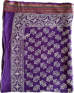Women's Long Cotton Beach Sarong <b>Scarf</b> with Custom Logo Printing Breathable & Quick Dry for Sun Protection - Product Image 2