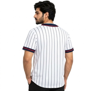 Maillot de baseball haut de gamme confectionné avec un tissu de haute qualité, coupe confortable, coutures durables et construction respirante, idéal - Product Image 3