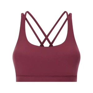 Soutien-gorge de sport professionnel pour femmes en gros, avec logo personnalisé, séchage rapide, respirant, imprimé, élégant pour filles - Product Image 6