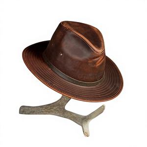 Accesorios de Regalo, Sombreros de Vaquero de Cuero Puro, Protección Solar Ecológica para Exteriores, para Todas las Temporadas, Más Vendidos para Picnic y Viajes - Product Image 6