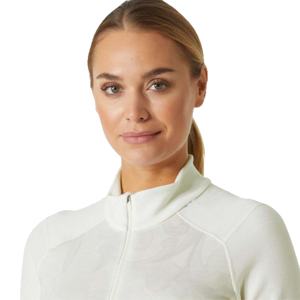 Haut d'entraînement respirant à demi-zip pour femme-Tissu évacuant l'humidité, parfait pour la salle de sport et l'entraînement en plein air - Product Image 1