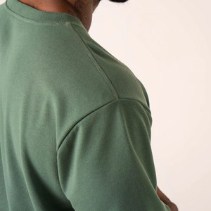 เสื้อยืดคอตตอน 100% ระบายอากาศได้ดี เป็นมิตรกับสิ่งแวดล้อม ทรงปกติ สีใหม่ตามสั่ง ความยาวปกติ เหมาะสำหรับออกกำลังกาย ฟิตเนส และการฝึกซ้อม - Product Image 6