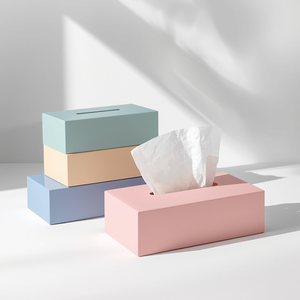 Premium 2 Ply Ultra Soft High Absorbency Virgin Wood Pulp Facial <b>Tissues</b> Box Bulk Home Use - Product Image 2