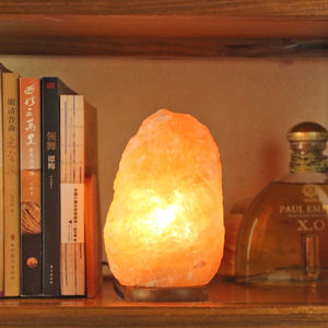 Lámpara de Sal del Himalaya 100% Pura, Tallada a Mano, Lámpara de Sal Original de Pakistán - Product Image 4