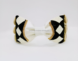 Serre-tête Fille Fait Main Rose Licorne Brodé Arc-en-ciel Perlé Fantaisie Large Imperméable Style Américain Vintage Accessoires Cheveux Enfants - Product Image 5