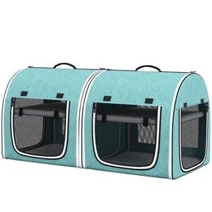 Zaino Trasportino Lusso Casual per Gatti, Borsa da Viaggio Portatile con Chiusura a Cerniera e Fantasia Animale per Proprietari di Gatti in Movimento - Product Image 4