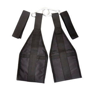 Sangles abdominales robustes à suspendre avec longueur réglable et poignées rembourrées pour le renforcement du tronc et les entraînements abdominaux - Product Image 2