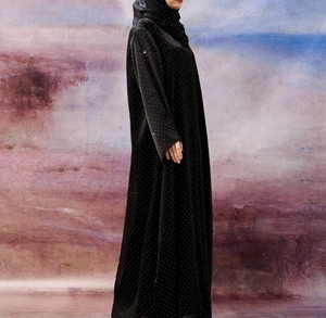 2026 New Beautiful Dubai Women Handmade Breathable Polyester Abaya Kaftan Turkish Style <b>Eid</b> Ramadan Daily Floor Length Long - Product Image 1