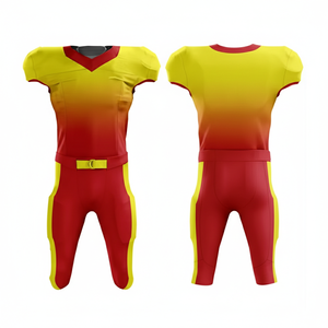 Concevez votre uniforme de football américain personnalisé en polyester, léger, respirant et au design unique. - Product Image 3