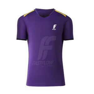 Créez votre propre maillot de football respirant à manches courtes pour l'été, 100% polyester, dernier style, meilleure vente en ligne pour adultes - Product Image 2