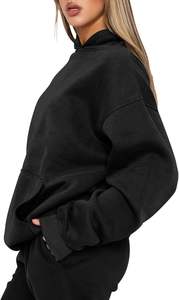 เสื้อฮู้ดถักสำหรับผู้หญิง Active Line สำหรับฤดูหนาว เนื้อผ้าเรียบเนียน ให้ความอบอุ่น ยืดหยุ่น กระชับรูปร่าง ทันสมัย ใส่ได้ทุกวัน สวมใส่สบาย เหมาะสำหรับกิจกรรมกลางแจ้ง - Product Image 5