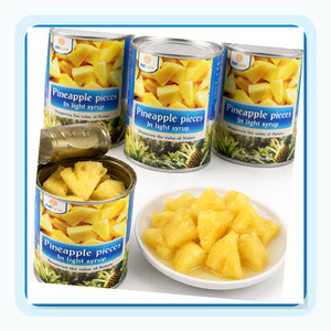 Best Selling Best Rate Best Quality Made In Vietnam Delicious <b>Pineapple</b> Pieces in <b>Light</b> Syrup Bulk Supply - Product Image 1