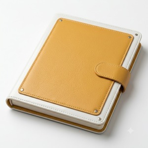 Aurelux Premium Leather Bound Diary <b>Notebook</b> RE0526 <b>with</b> Secure Magnetic Strap Closure Multiple Color Options UV Foiling Printed - Product Image 2