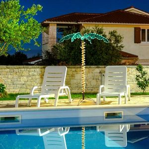 Luci Decorative per Alberi da Giardino a Forma di Cocco, 5 Piedi, 207 Luci, 31V 6W, Elegante Decorazione per Esterni - Product Image 6