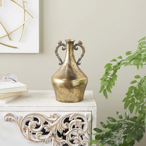 Decorative Handmade Metal <b>Vase</b> for Tabletop Display Modern Rust Resistant Eco-Friendly Flower Holder for Interior Event Decor - Product Image 2