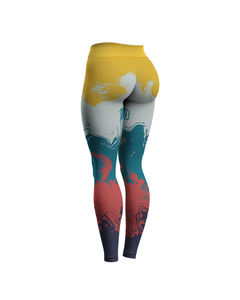 Nouveaux Leggings de Yoga pour Femmes à Taille Haute, Respirants, à Séchage Rapide, Ajustés, pour la Gym et le Fitness, avec Sublimation Personnalisée - Product Image 6