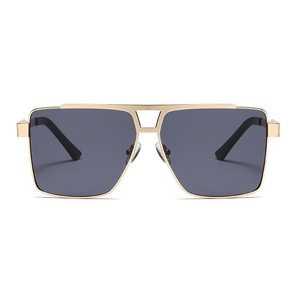 Gafas de Sol RTS Modernas Vintage con Doble Puente y Marco Metálico Grande con Protección UV 2026 para Hombres y Mujeres, Actividades al Aire Libre - Product Image 2