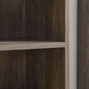 8 Tier Media Tower Rack Adjustable <b>Shelves</b> CD DVD Slim Storage Cabinet <b>Tall</b> <b>Narrow</b> Bookcase Display Bookshelf for Home Office - Product Image 6