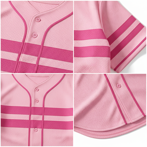 Camiseta de Béisbol Personalizada al por Mayor con Estampado en Relieve, Camiseta de Béisbol Antibacteriana para Ligas Universitarias, Camiseta Deportiva Profesional de Softbol - Product Image 4