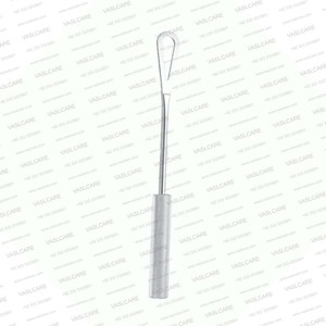 เครื่องมือผ่าตัดต่อมทอนซิลและยกต่อมทอนซิล Henke ขนาด 9 1/4 นิ้ว – ที่ขูดหลอดลมแบบสองด้านที่นำกลับมาใช้ใหม่ได้ โดย Vaslcare - Product Image 2