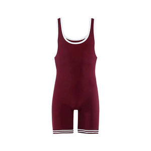 Singletes de Lucha Libre para Hombre, Ligeros, de Poliéster Ecológico, Transpirables, de Secado Rápido, Sin Costuras, Venta al Por Mayor para Personalizar - Product Image 2