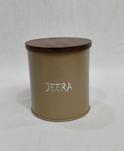 กล่องใส่เครื่องเทศสำหรับครัว กล่องเก็บเครื่องเทศอินเดีย มาซาลา กล่องสีทองพร้อมช้อน 7 ช่อง ใช้กับเครื่องล้างจานได้ ป้องกันการรั่วซึม - Product Image 2