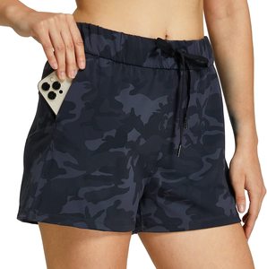 Pantalones Cortos Deportivos Casuales para Hombre, Cintura Alta, Estampado de Camuflaje, Cierre con Cordón, Secado Rápido, con Bolsillos - Product Image 3