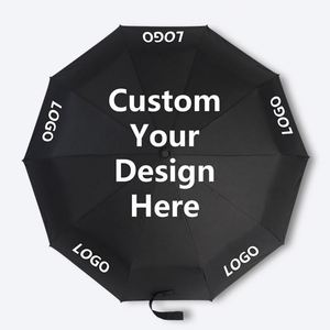 Parapluie de voyage pliable en 3 sections pour femme, motif chat de dessin animé mignon, en pongé avec protection UV, vente en gros - Product Image 4