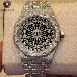 Charm Jewells Luxury Stainless Steel Watch 40mm Dial Analog Mechanical Movement Men's Fashion Luminous Folding Clasp 10 <b>Bar</b> - Product Image 1