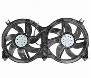 Ventilateur de refroidissement de radiateur OEM Gamela 214813JA2E, double flux d'air, pour QX60 HYBRID 14"~17" et PATHFINDER HYBRID 14"~14", 12V, Neuf - Product Image 1