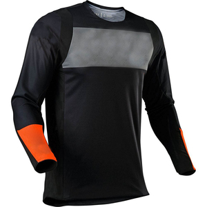 Maillot de motocross racing en tissu mesh extensible unisexe, pour MX, BMX, VTT et descente - Product Image 1