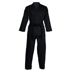 Uniforme de Taekwondo Negro en Contraste, Duradero, Transpirable y Cómodo, Nuevo Estilo, Traje de Artes Marciales, Servicio OEM - Product Image 1