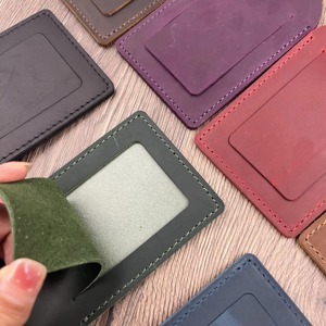 Élégantes Étiquettes de Bagage en Cuir Pleine Fleur Légères Faites à la Main, Design Minimaliste, Étiquettes en Cuir Véritable pour Voyages Internationaux - Product Image 6
