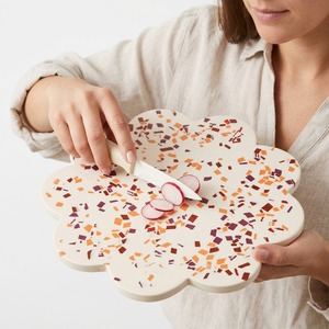 Tabla Redonda de Resina Ecológica para Charcutería y Tabla de Cortar, Tamaño y Color Personalizables, Apta para Lavavajillas, Duradera, para Verduras, Carne y Queso - Product Image 5