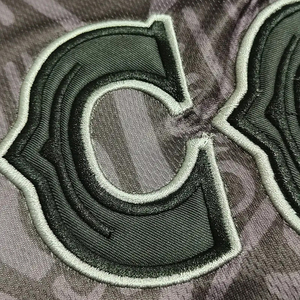 Nueva Camiseta de Béisbol Bordada con Diseño Clásico Personalizado, Transpirable, de Manga Corta y Corte Holgado, Perfecta para Actividades al Aire Libre y Deportes - Product Image 5